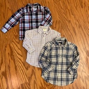 Boys Button-up Collared shirts